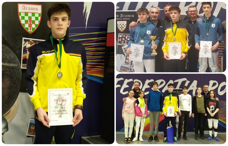 Floretă | Iosif Paul a câștigat medalia de argint la Cupa Aramis