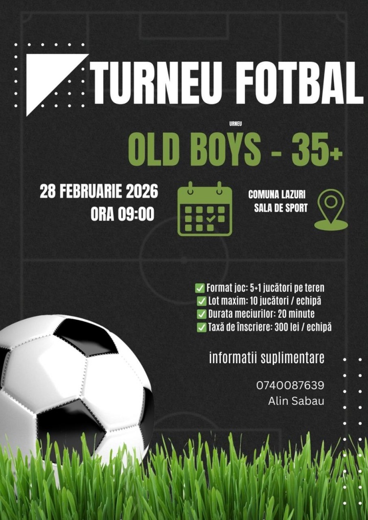 turneu oldboys lazuri