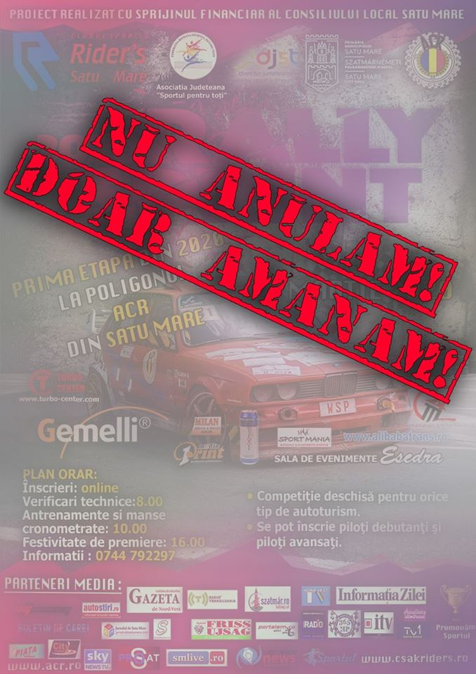 rally sprint etapa amanata