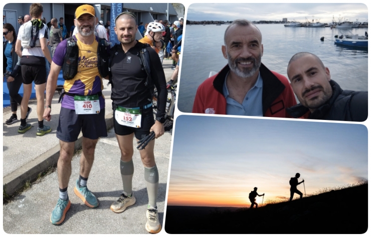Pasiune și Determinare | Vlad Chiuzbăian și Simion Man, primii sătmăreni finisheri la Istria 100 mile 